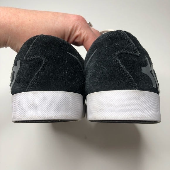 NIKE KD Kevin Durant Vulc GS Black Silver White Lace-up Basketball Sneakers Shoe - Picture 4 of 15